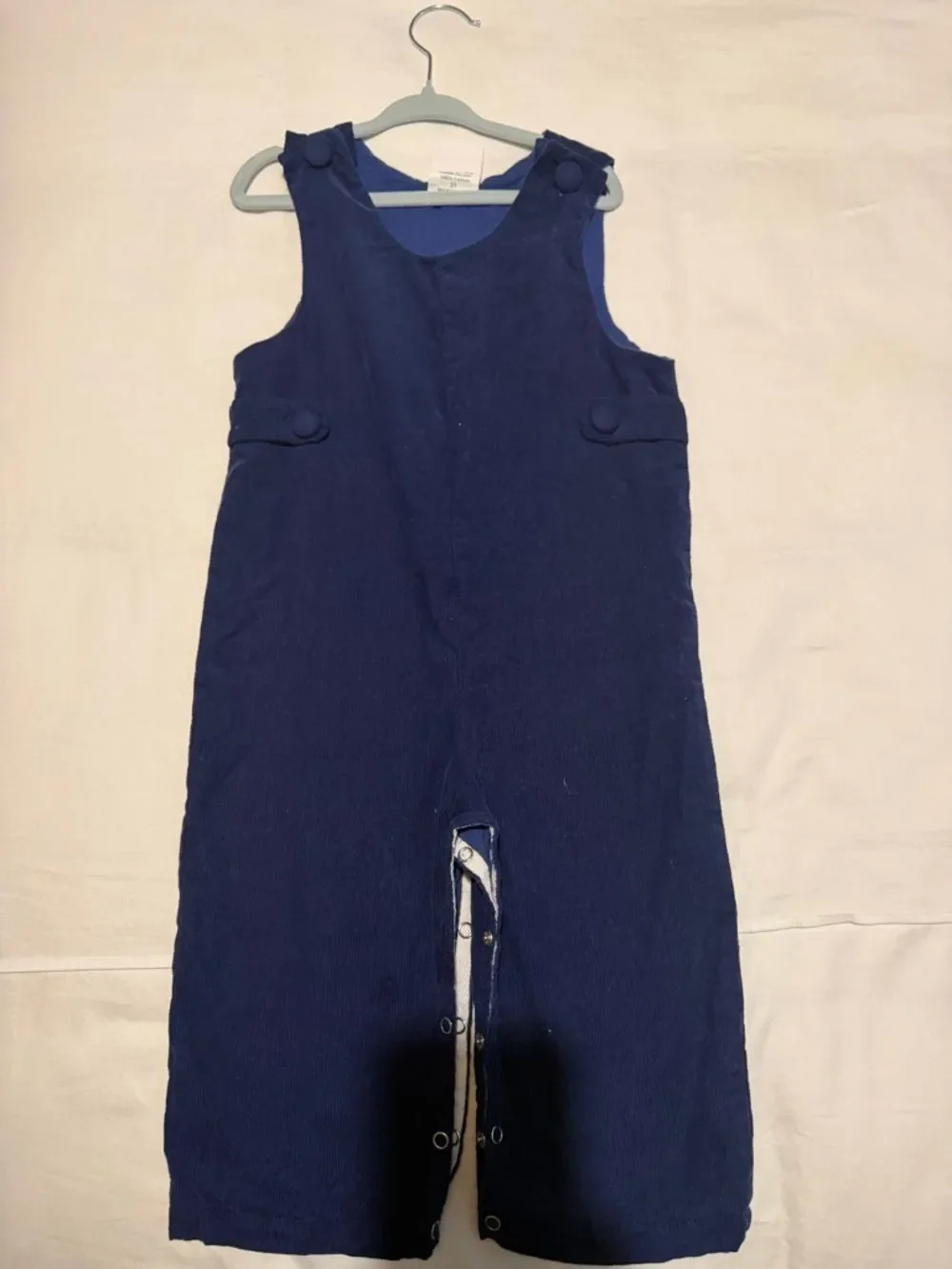 Stitchy fish corduroy longalls